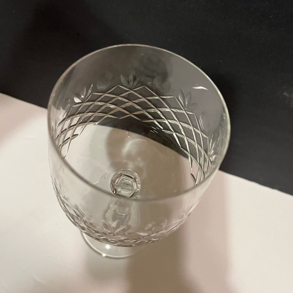 Set Of 5 Kristal Zajecar Stemmed Crystal Wine/Water Goblets- Gorgeous. - Picture 4 of 14